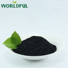 Dry Basis Sodium Humate Shiny Flake for Vegetables Fruits and Feed Additive from Worldful